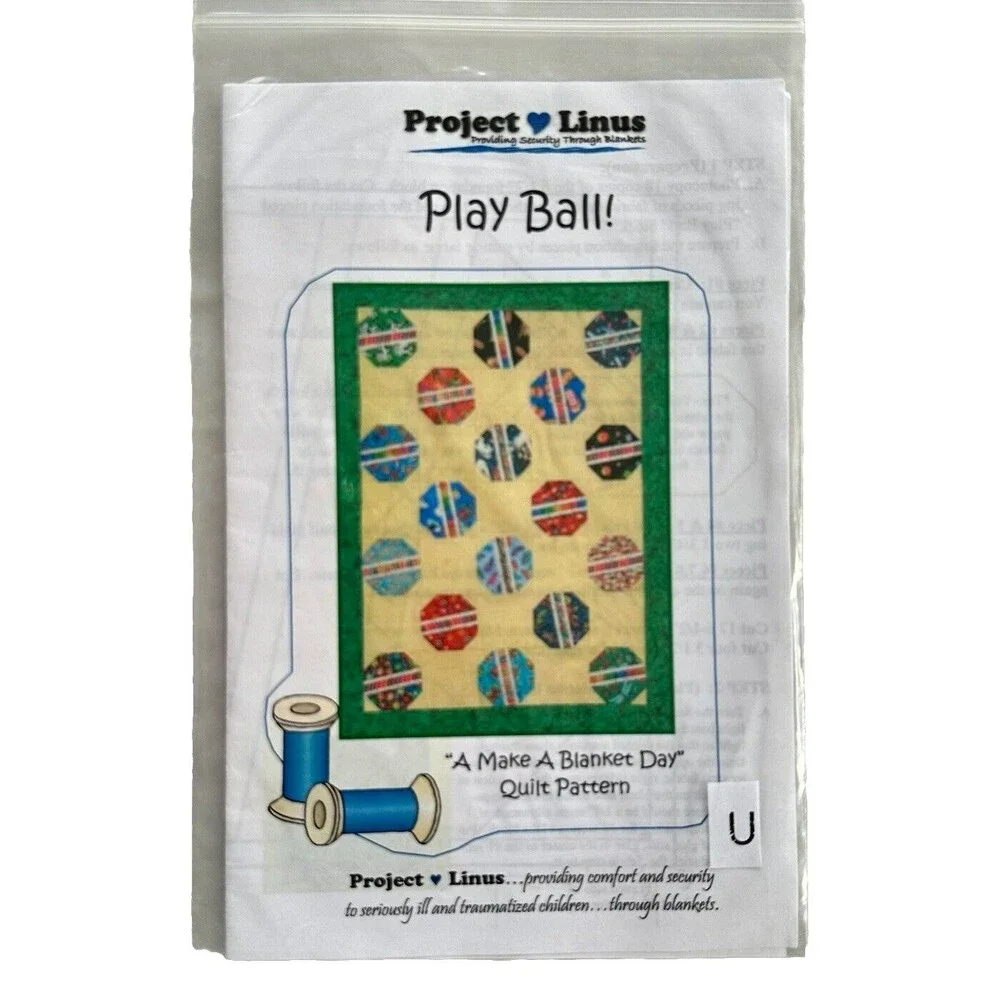 Project Linus - Pay Ball Quilt Pattern A Make A Blanket Day